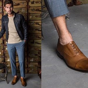 Ace marks “Griffin” cap toe oxford